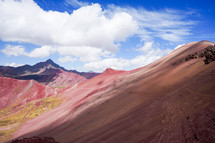 Red Mountain in Peru