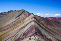 Rainbow Mountain in Peru 