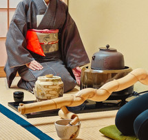 Preparation Of Japanese Tea By A Japanese