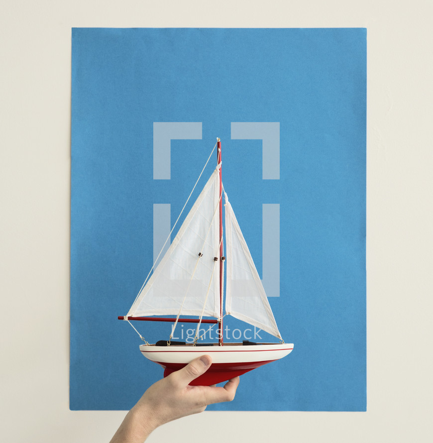 model sailboat 