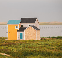 colorful coastal home 
