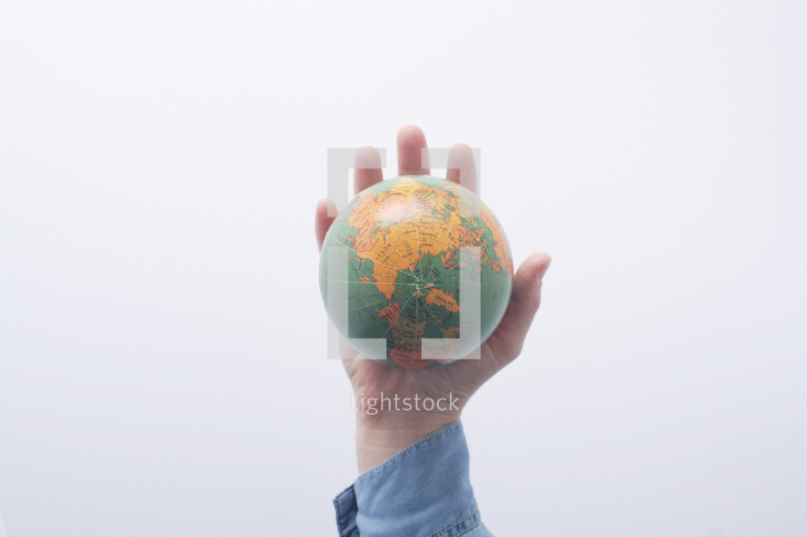 He's got the whole world in his hands 