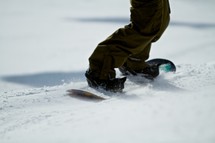 snow boarder