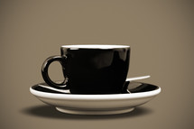 coffee cup and saucer 