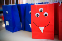 goodie bags at a party 