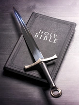 sword on a Bible 