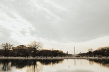 view of the Washington monument 