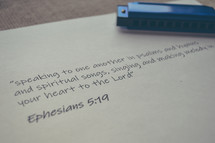 Ephesians 5:19
