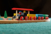 wooden toy train 