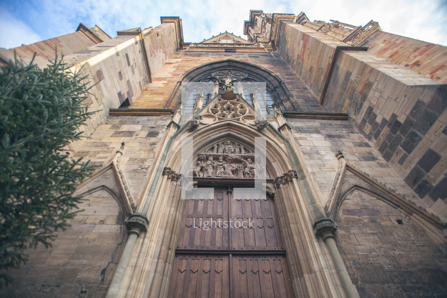 doors of a church 