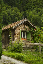 quaint mountain cabin 