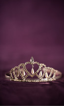 a jeweled tiara 
