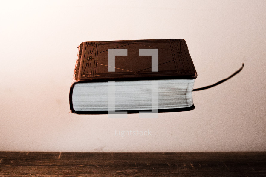 floating book 