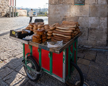 Bread for sale in Jerusalem