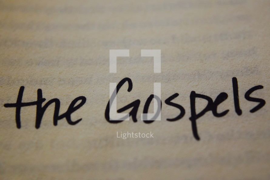 the Gospels 