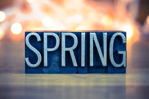 word spring sign