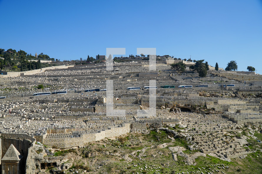 Mount of Olives in Jerusalem