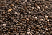 chia seeds background 