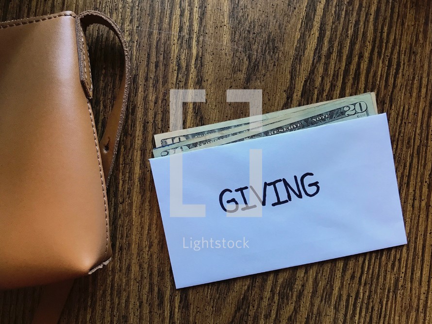 budgeting - giving envelope 