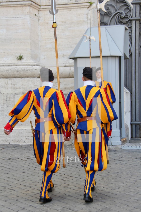 Swiss Guards - Vatican Guards 