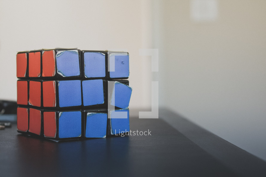 vintage rubix cube 