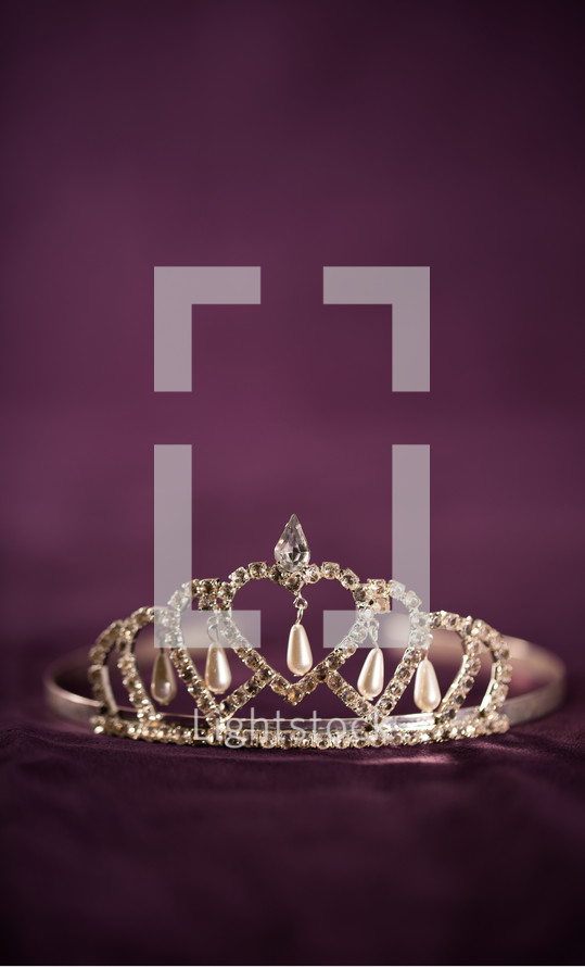 a jeweled tiara 
