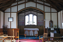 altar in a church 
