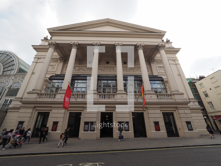 LONDON, UK - CIRCA JUNE 2018: Royal Opera House theatre