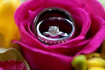 wedding bands and engagement rings 