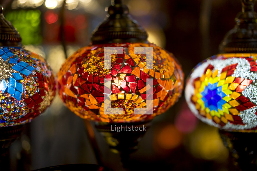 stained glass lamps 