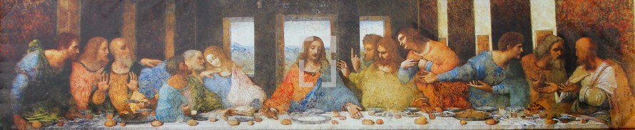 The Last Supper panorama artwork