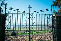 ornate metal gate 
