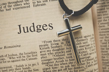 Judges and a cross necklace 