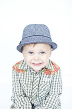 boy in a hat 