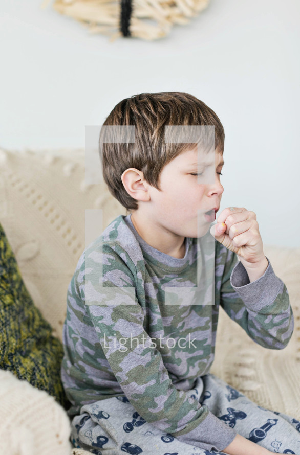 child coughing 