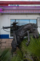 cowboy statue 