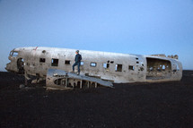 plane wreckage 