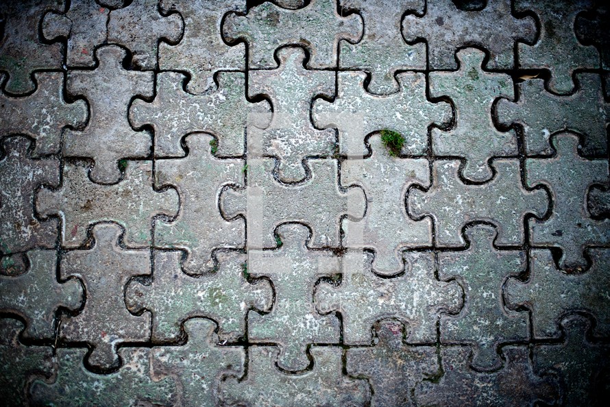 puzzle of stone 