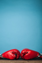 red boxing gloves 
