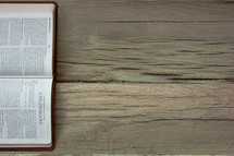 A Bible opened to Colossians 