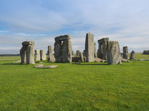 WILTSHIRE, UK - CIRCA SEPTEMBER 2016: Ruins of Stonehenge prehistoric megalithic stone monument