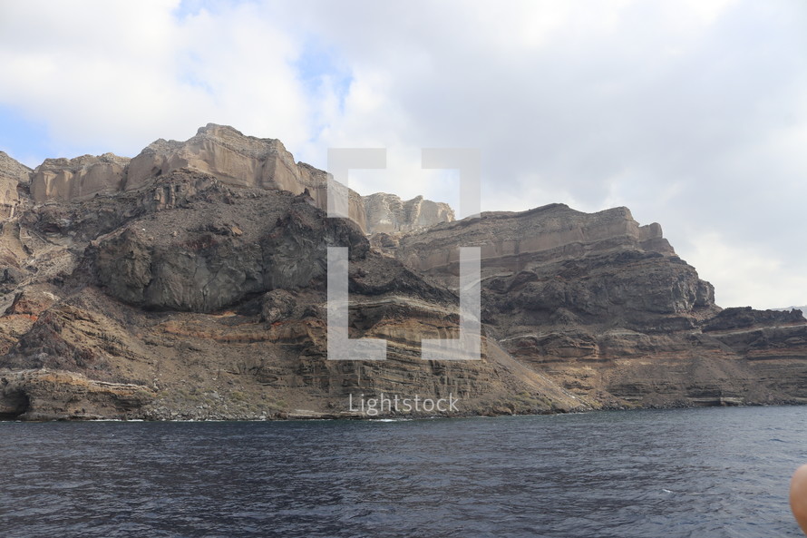 rocky cliffs 