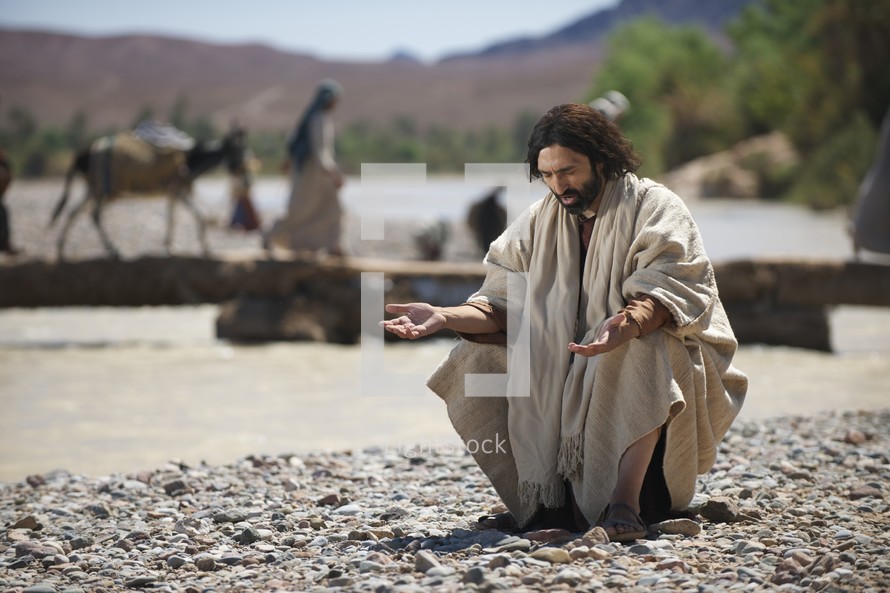 Jesus Talks About Bread