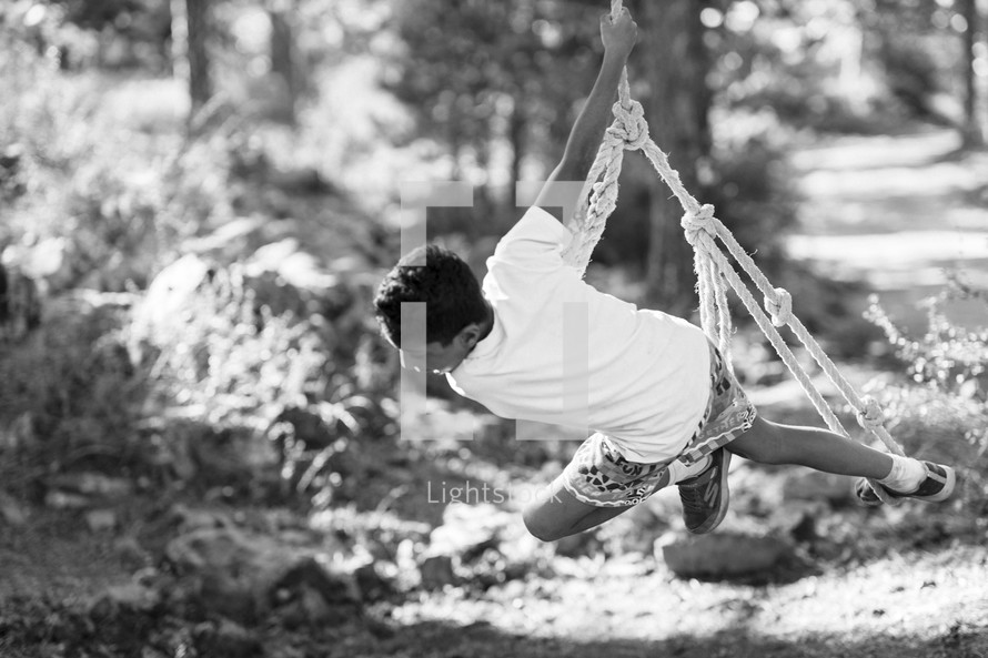 Children enjoying life at a christian camp