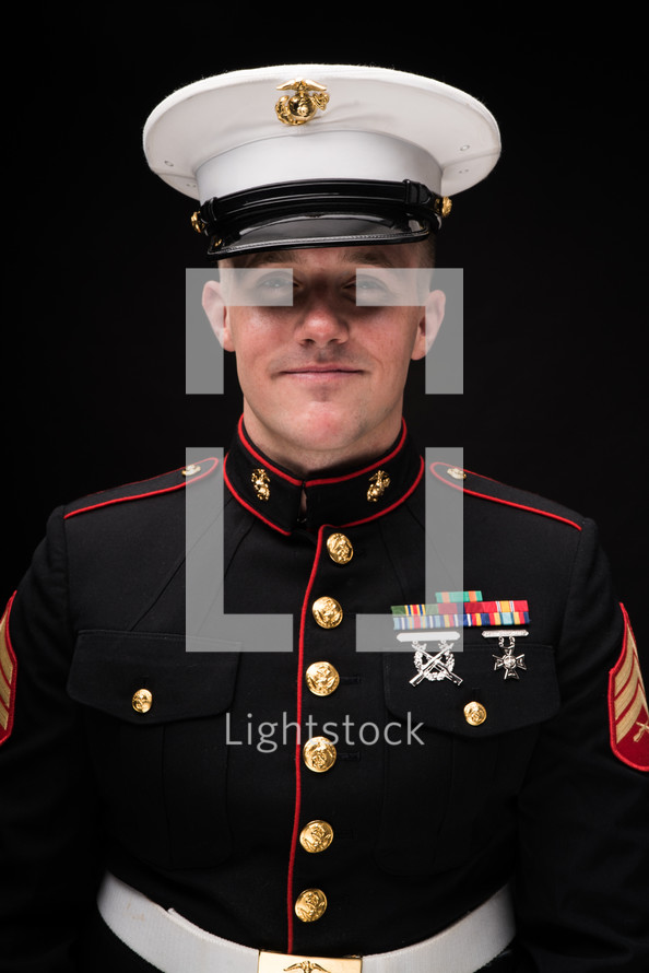 Soldier in Uniform 