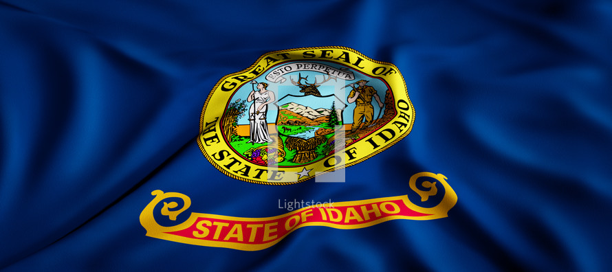 state flag of Idaho 