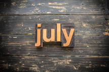 July 