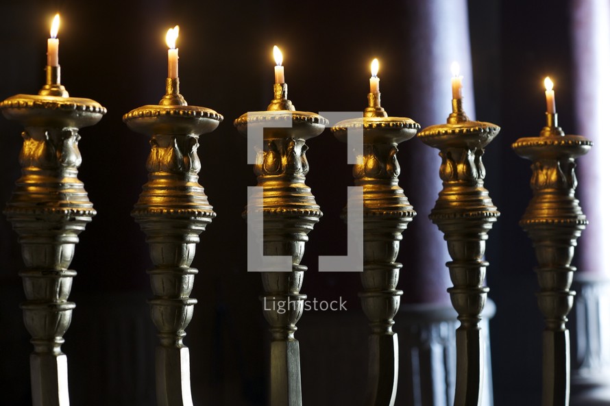 temple candles 