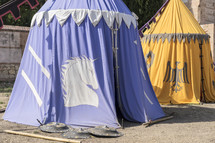 knights tents and armor 