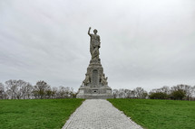statue in Plymouth, Massachusetts